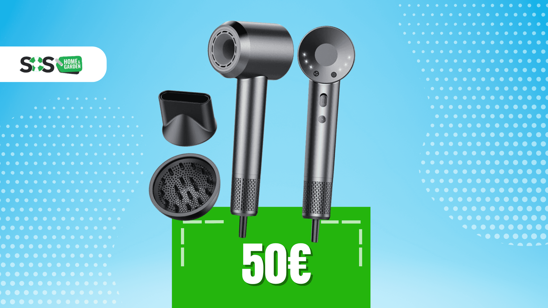 Immagine di Capelli sani e lucenti con questo phon in offerta a 50€!