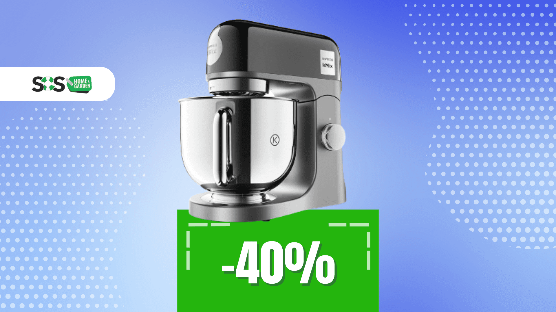 Immagine di Robot da cucina Kenwood a soli 286€: il re dell'impasto!