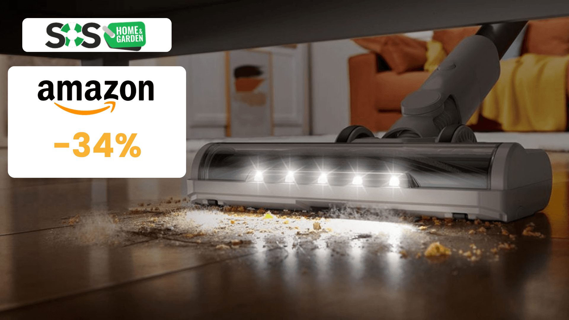 Immagine di Il potente aspirapolvere senza fili Dreame U10 oggi a 99€!