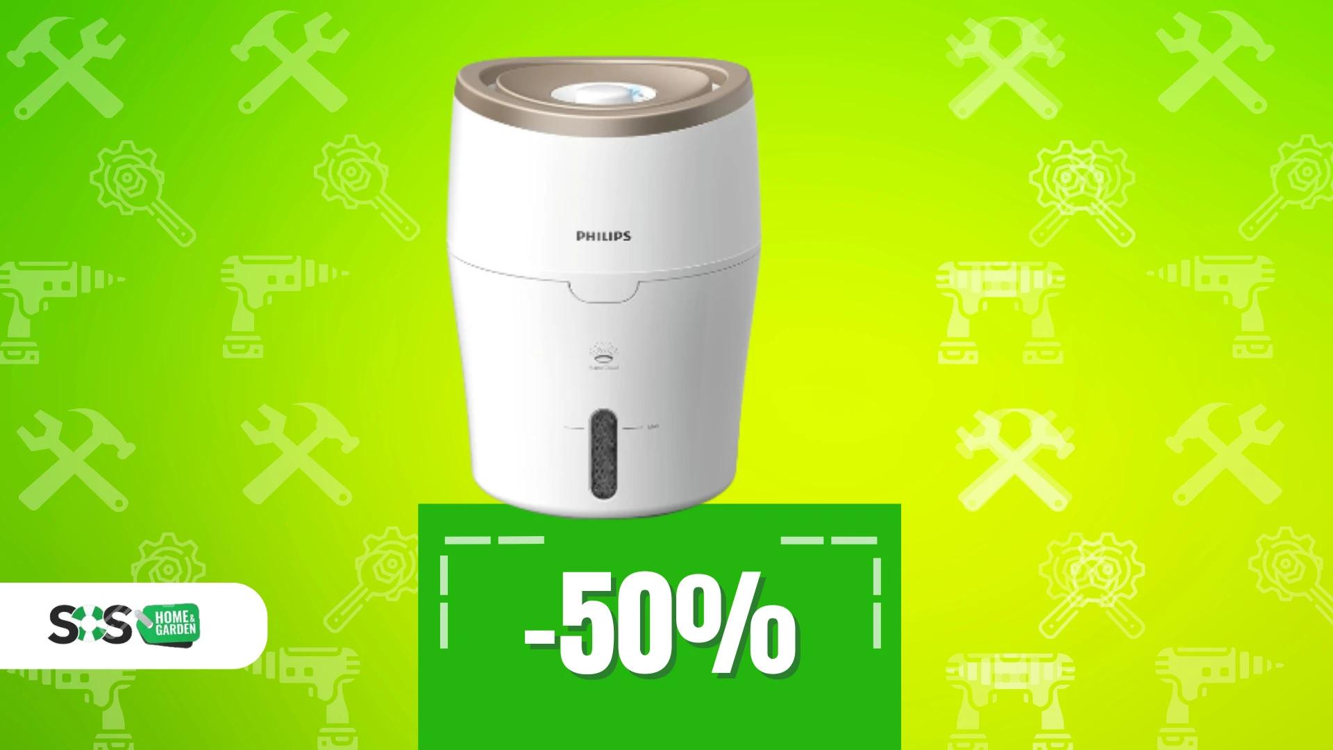 Immagine di Respira meglio a soli 50€ con l'umidificatore Philips!