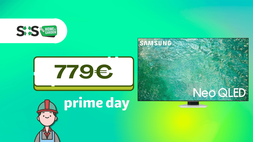 Immagine di Spettacolo puro: la Neo QLED Samsung 65” in offerta Prime!