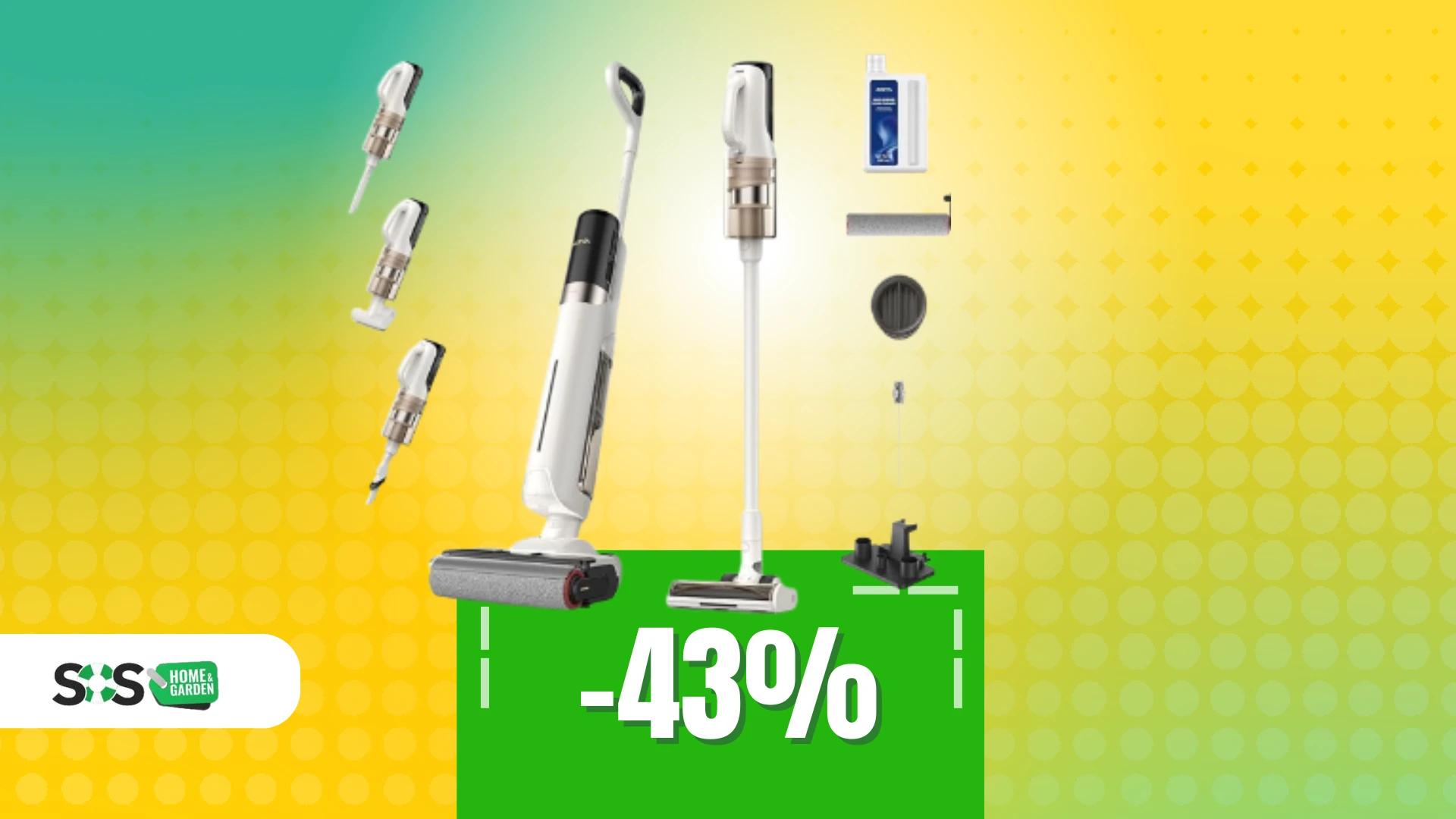 Immagine di MOVA K30 Mix: aspira, lava, asciuga tutto in uno a 229€!