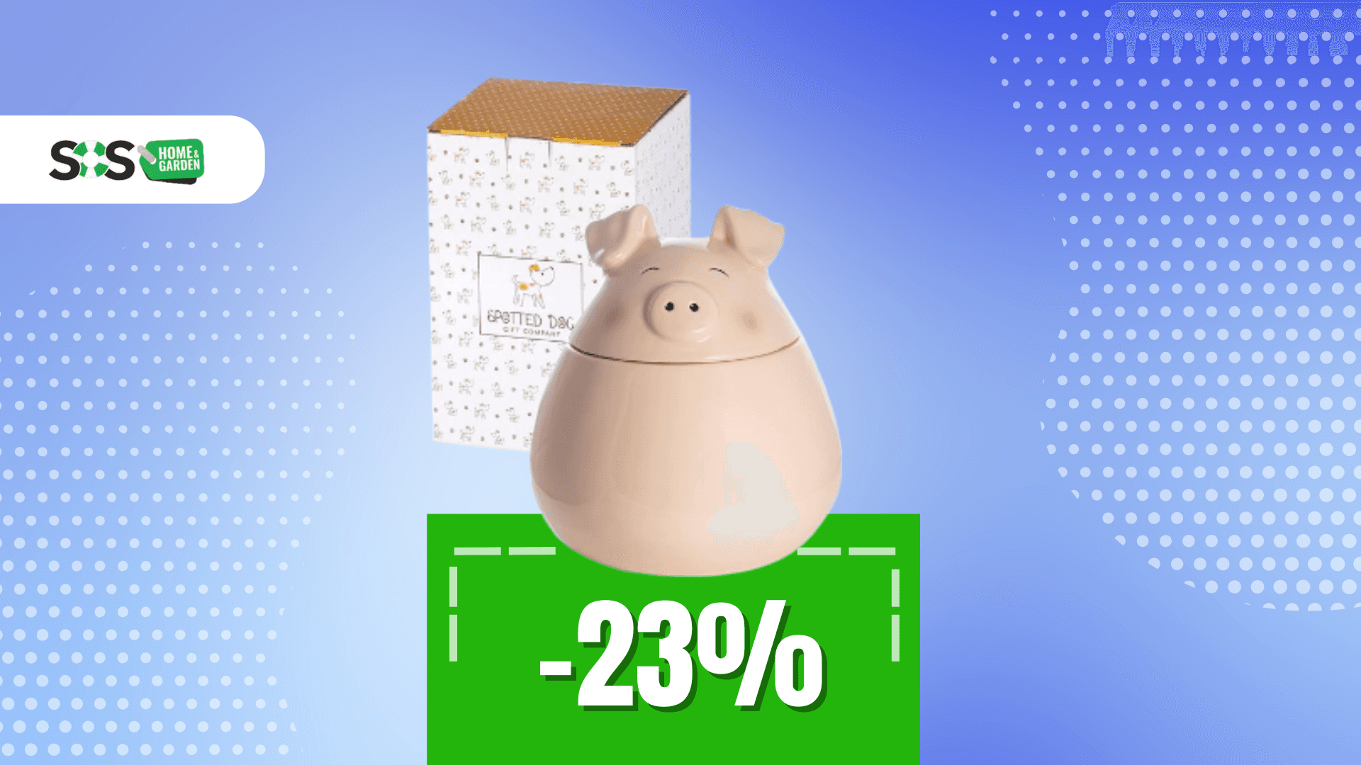 Immagine di Il maialino portabiscotti che conquista tutti a soli 30€!