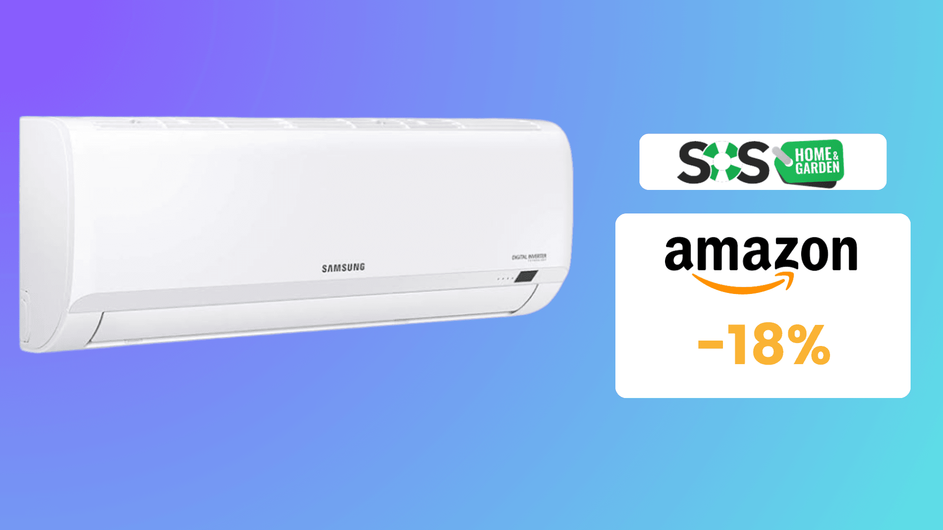 Immagine di Climatizzatore Samsung a 369€ e dite addio all'afa!