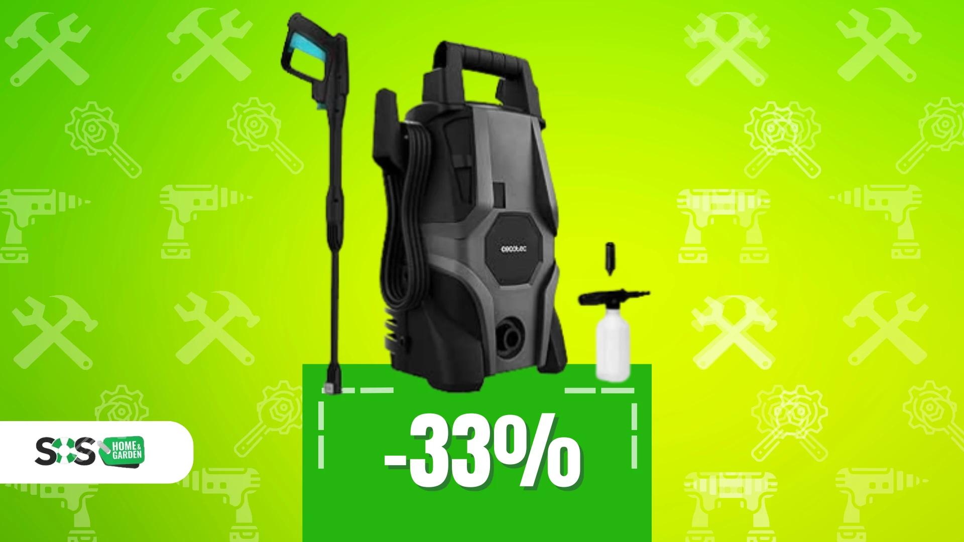 Immagine di Idropulitrice Cecotec a soli 47€ e lo sporco non ha scampo!