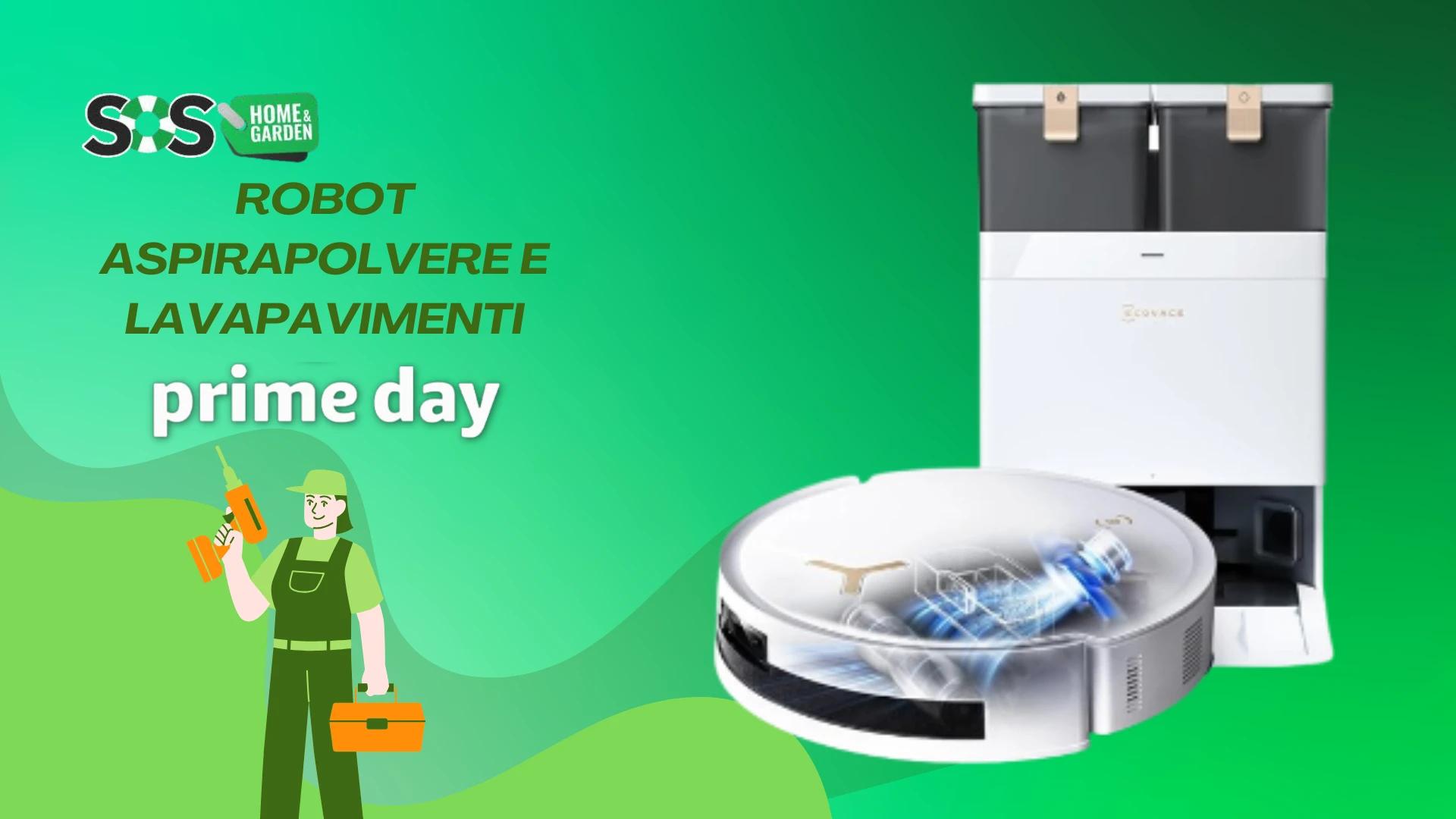 Immagine di Robot aspirapolvere e lavapavimenti in offerta al Prime Day 2025: i modelli più scontati
