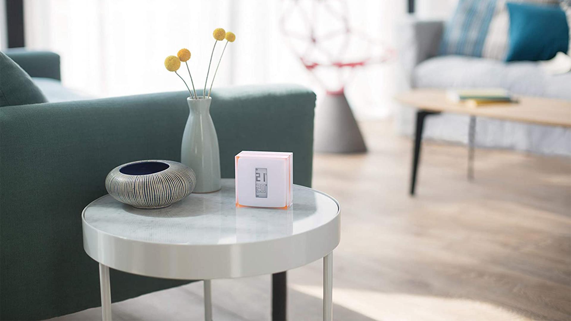 Termostato per vavole termostatiche Smart Wireless compatibile con Alexa,  Google Home Assistant