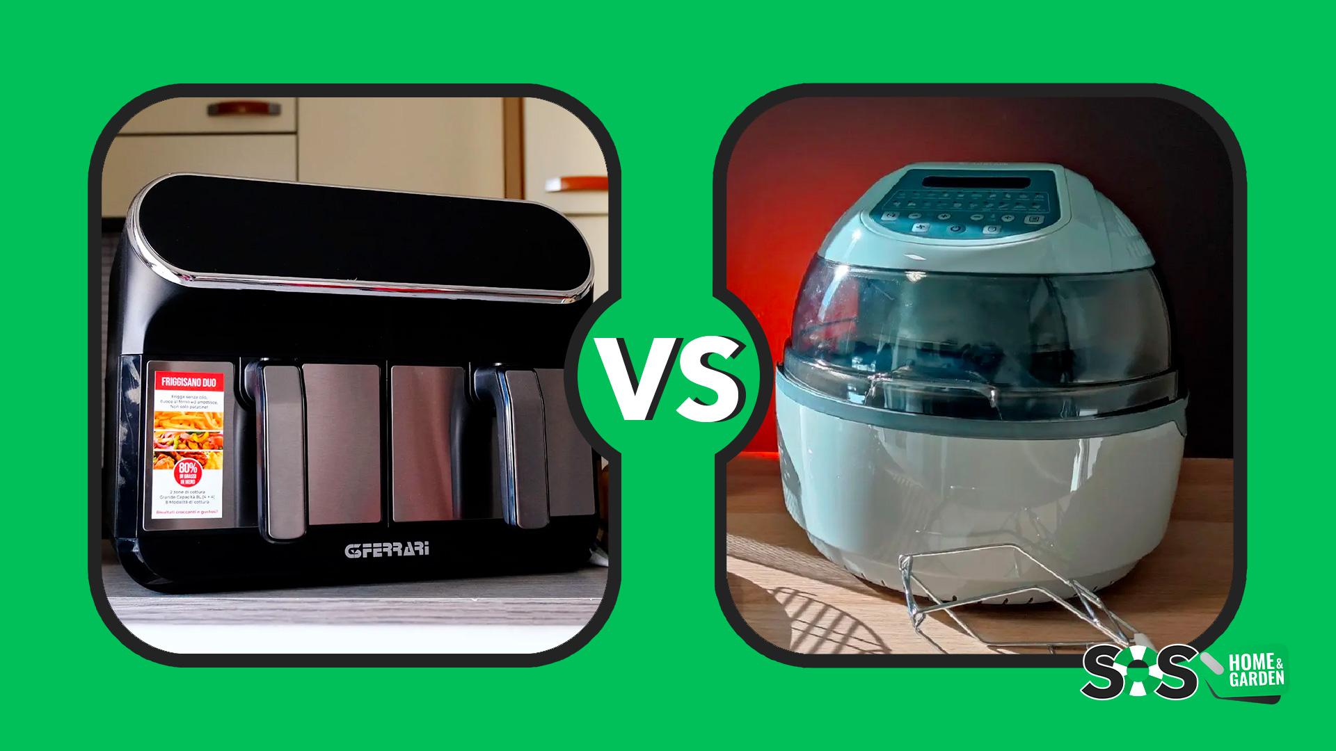 Klarstein VitAir VS G3 Ferrari Friggisano Duo, le gigantesse del fritto ad  aria a confronto