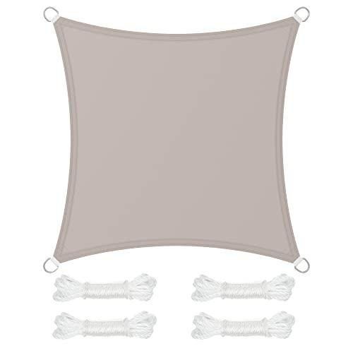 SONGMICS Impermeabile, 93% di protezione UV, in poliestere antistrappo, resistente alle intemperie, per terrazza, giardino, campeggio