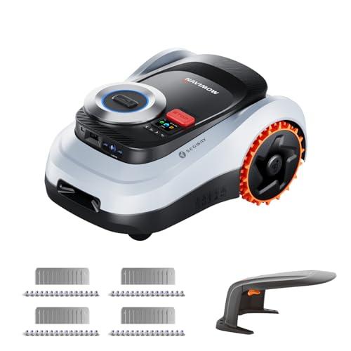 Segway Navimow i208 LiDAR Robot Tagliaerba Senza Filo Perimetrale per 800m², Ruote Fuoristrada per Pendenze del 45%