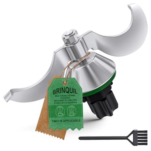 Coltello per pasta per Thermomix TM7 TM6 TM5, ricambi per coltello Thermomix, coltello mescolatore di pasta in acciaio inox, pulizia rapida, senza residui di pasta e contaminazione