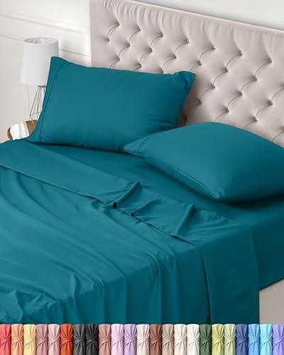 Utopia Bedding - Set Lenzuola Letto, Spazzolata Poliestre di Microfibra - Oeko-Tex Certificato