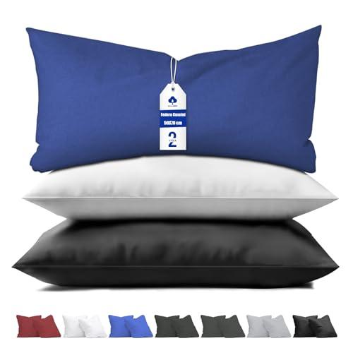 aboveBED Federa in Super Morbida, Cuscino in Jersey 100% poliestere, Chiusura Lampo Nascosta sul Lato Lungo, Federa Morbida e Traspirante