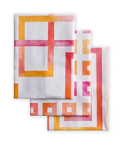 Maison d' Hermine Floral Love 100% cotone, set di 3 asciugamani da cucina Multi-Purpose | Asciugamani da bar | Primavera/Estate (50 cm x 70 cm)