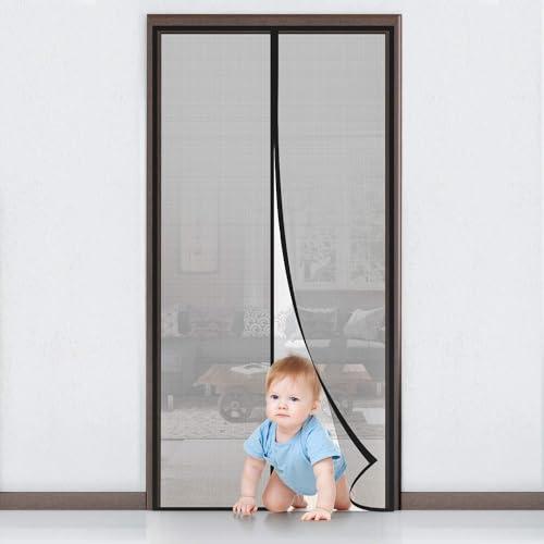 MYCARBON Zanzariera Magnetica Zanzariera Porta Finestra a Calamita Resistente Traspirante Tenda Anti Mosche