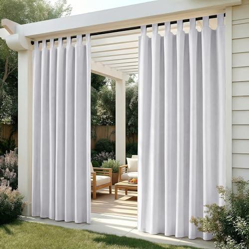 Deconovo Tende da Sole per Esterno – Tenda Oscurante Termica e Idrorepellente per Gazebo, Balcone, Patio e Soggiorno, 2 Pezzi