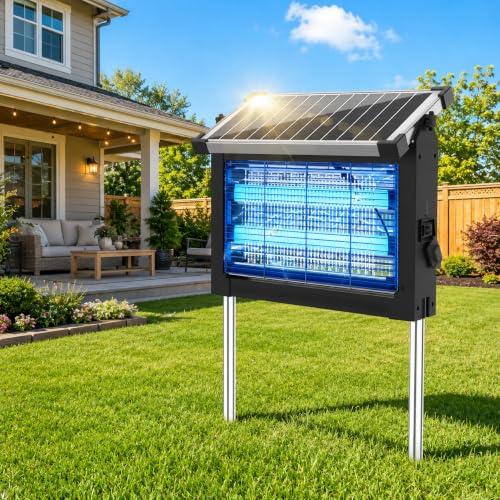 Immagine di Dnenellr Lampada Antizanzare Solare
