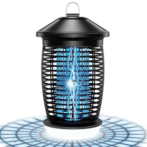 PALONE Lampada Elettrica Antizanzare 4500V, Lampada Insetticida per Insetti Volanti con Luce UV 20W e LED 9W, Cavo 1 M per Interni/Esterni - Ecologico per Cucina e Giardino