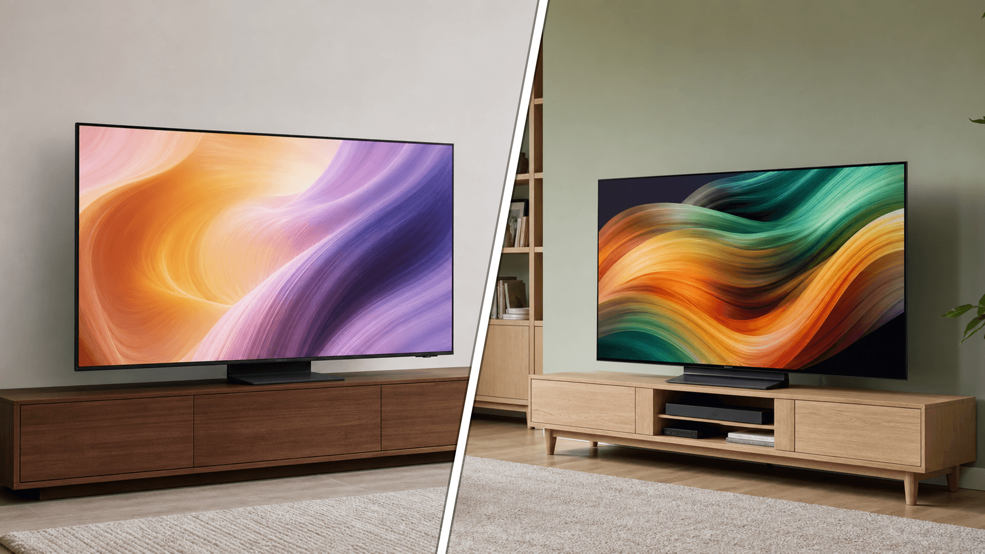 Immagine di Samsung S95H vs LG C6: quale scegliere