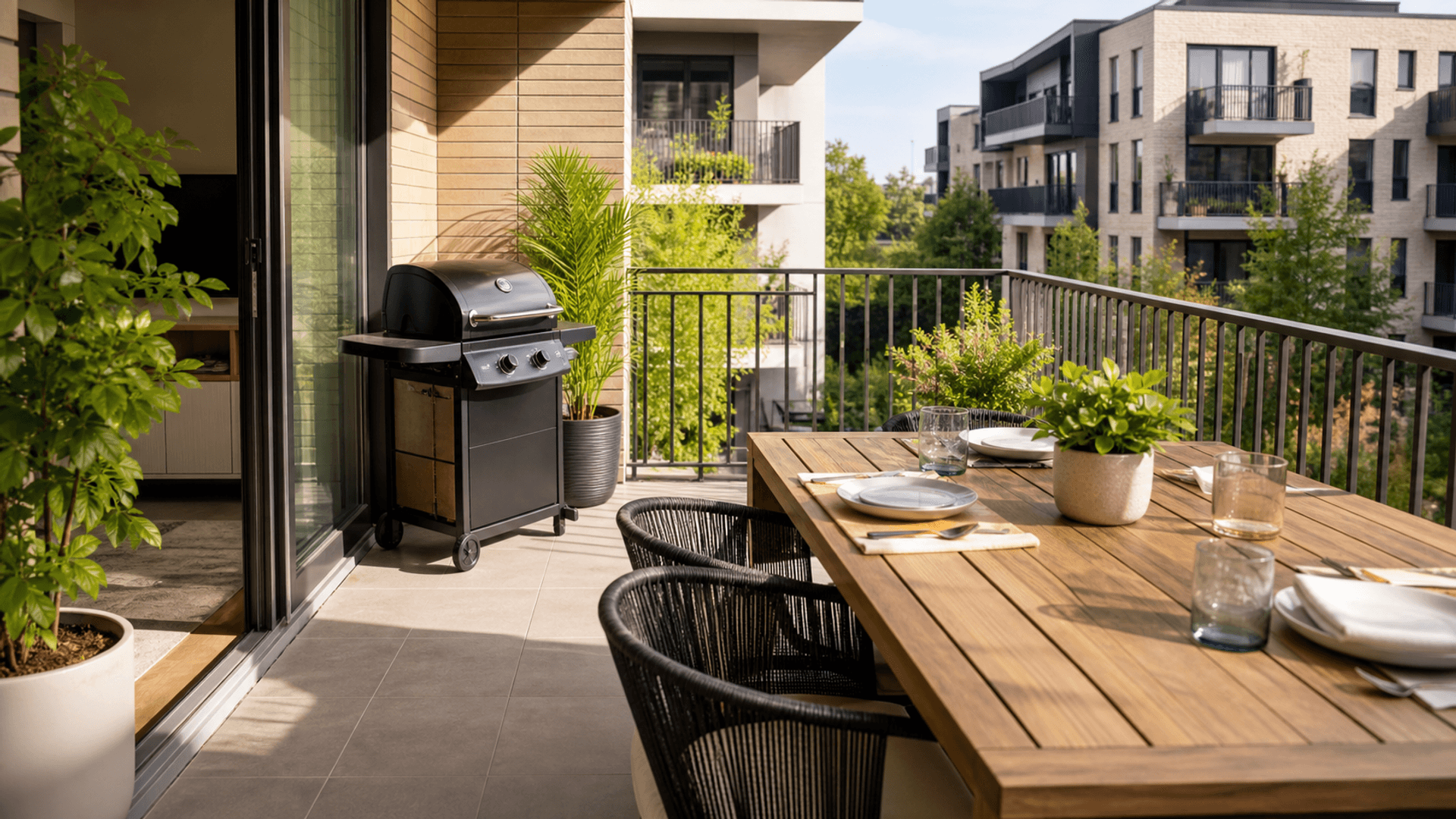 Immagine di Barbecue in balcone: cosa si puo' fare e cosa evitare in condominio