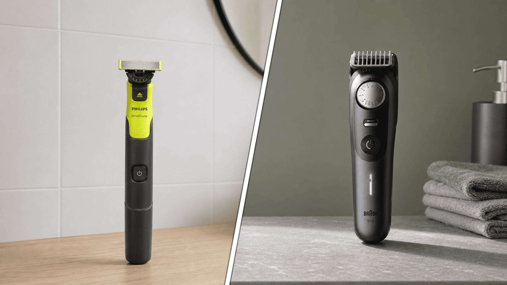 Immagine di Philips OneBlade 360 vs Braun BT9565: quale scegliere