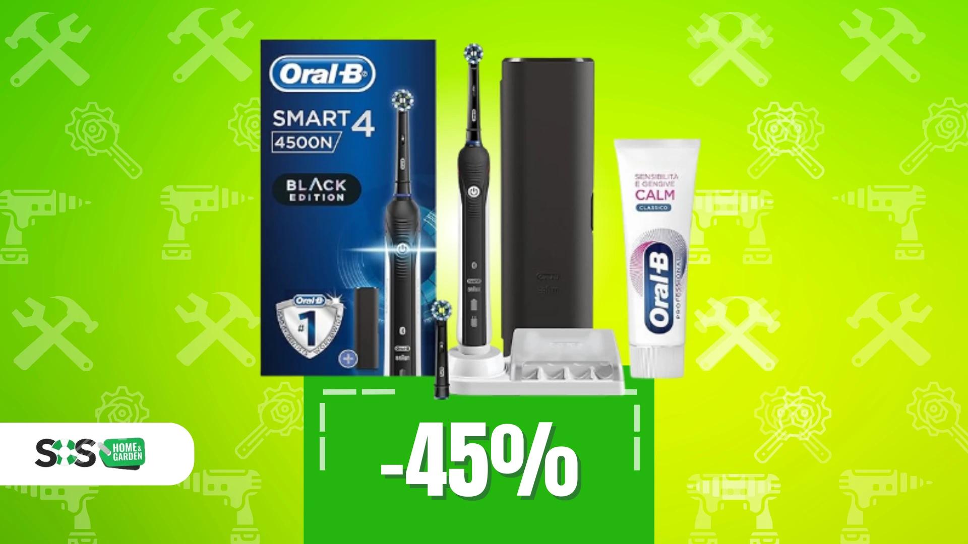 Immagine di Oral-B Smart 4: denti più puliti e gengive più felici a 50€!