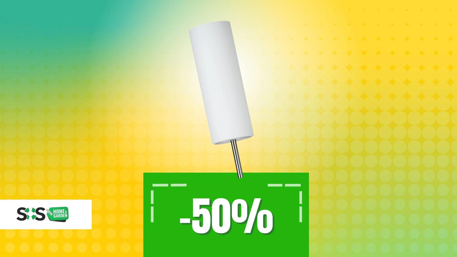 Immagine di Luce di classe: la lampada a stelo da 153 cm ora al 50% di sconto