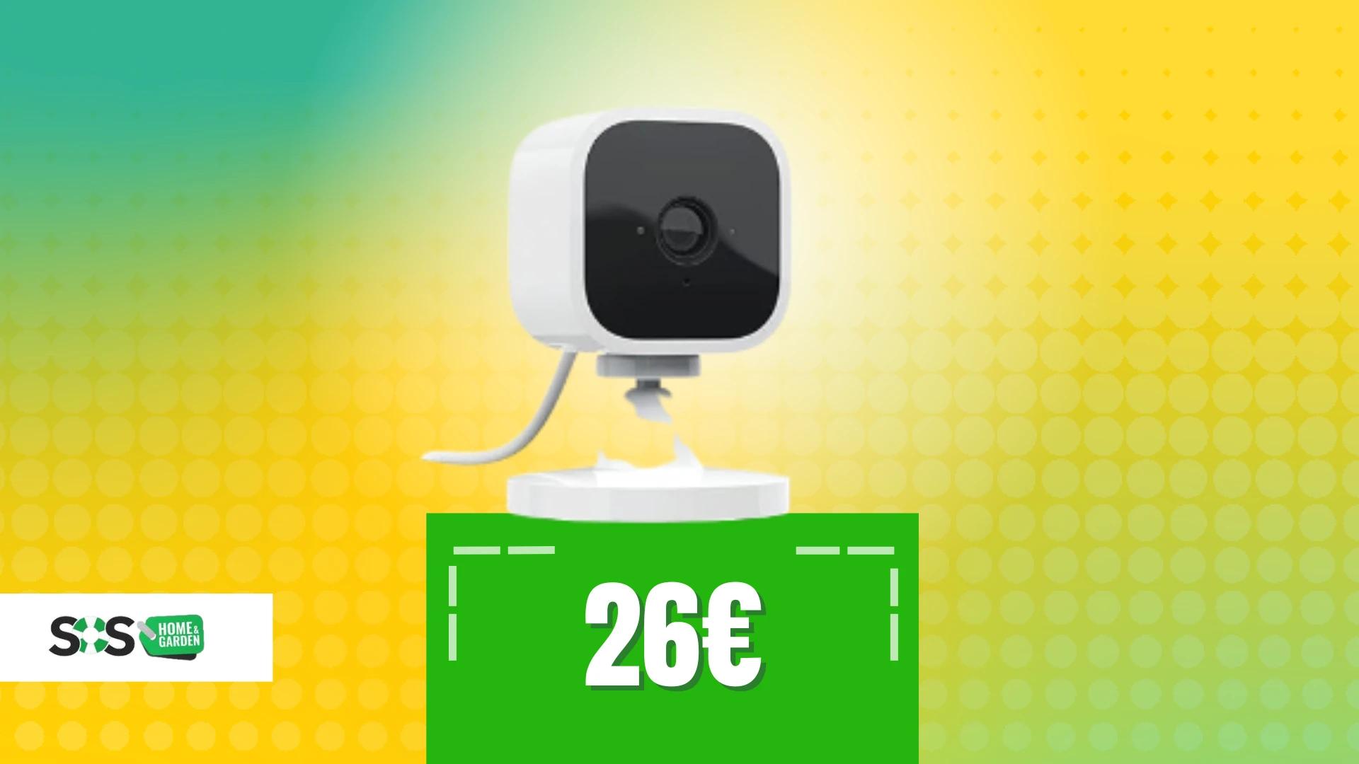 Immagine di Sicurezza 24/7 con Blink Mini: occhi sempre aperti a 26€!