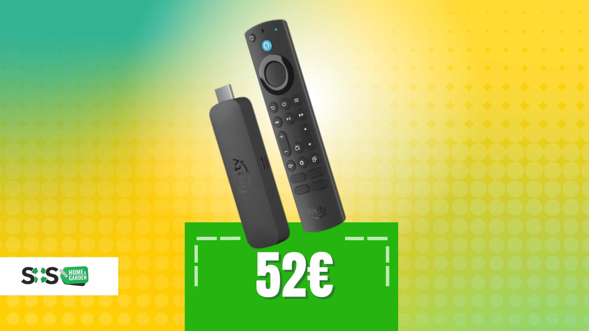 Immagine di Fire TV Stick 4K Max di Amazon oggi in offerta a soli 52€!