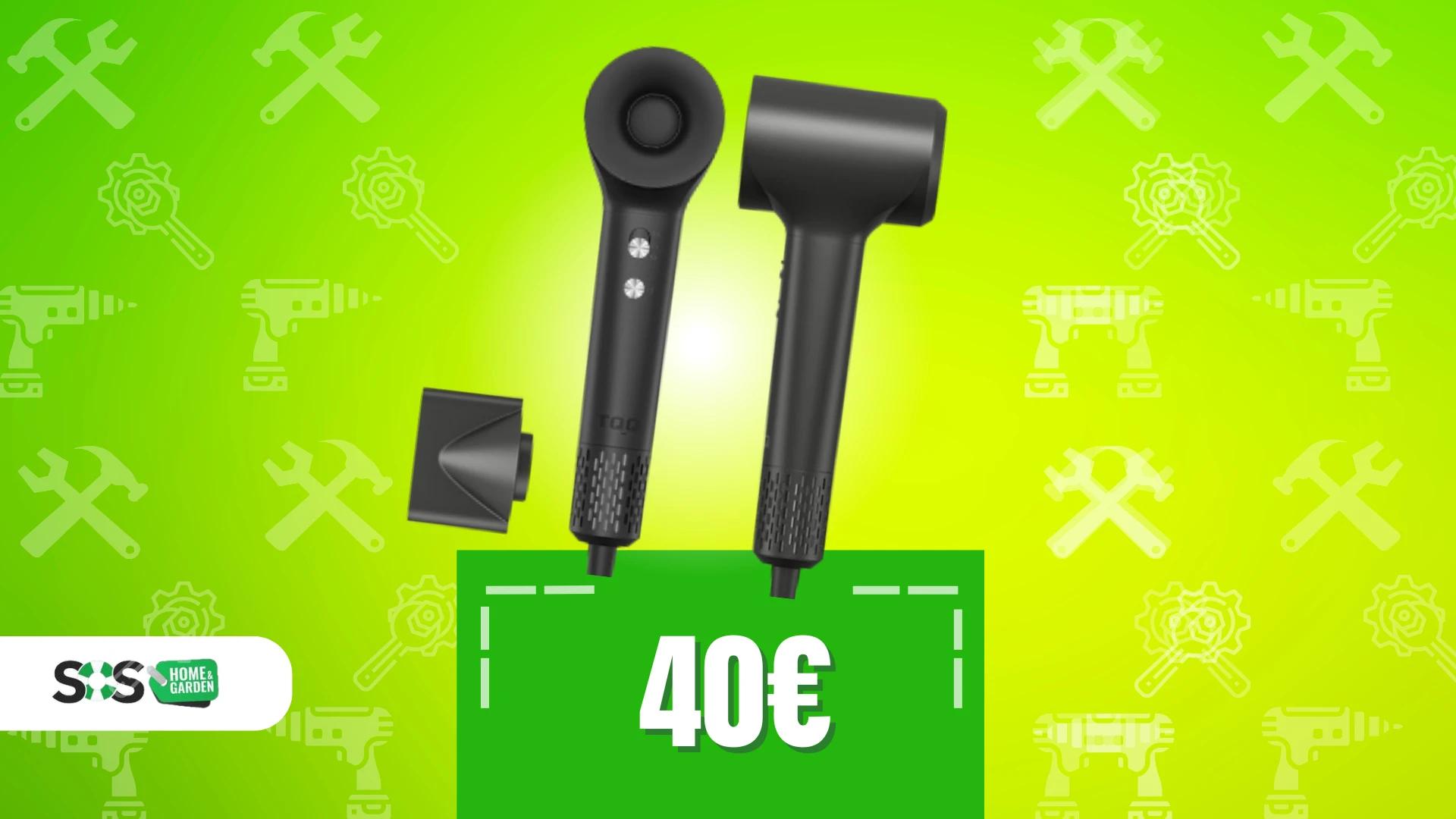 Immagine di Phon TQQ a soli 40€: asciugatura rapida e capelli protetti!