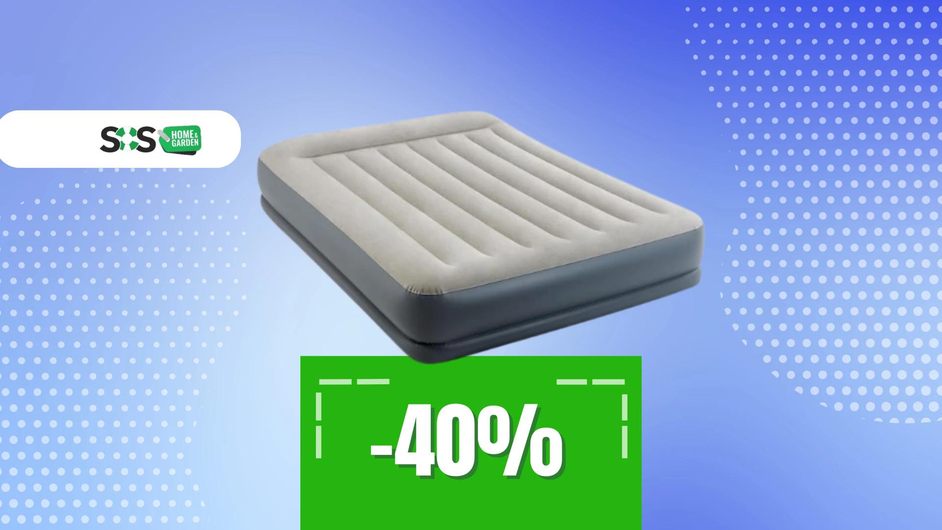Immagine di Dormire bene ovunque con il materasso gonfiabile Intex!