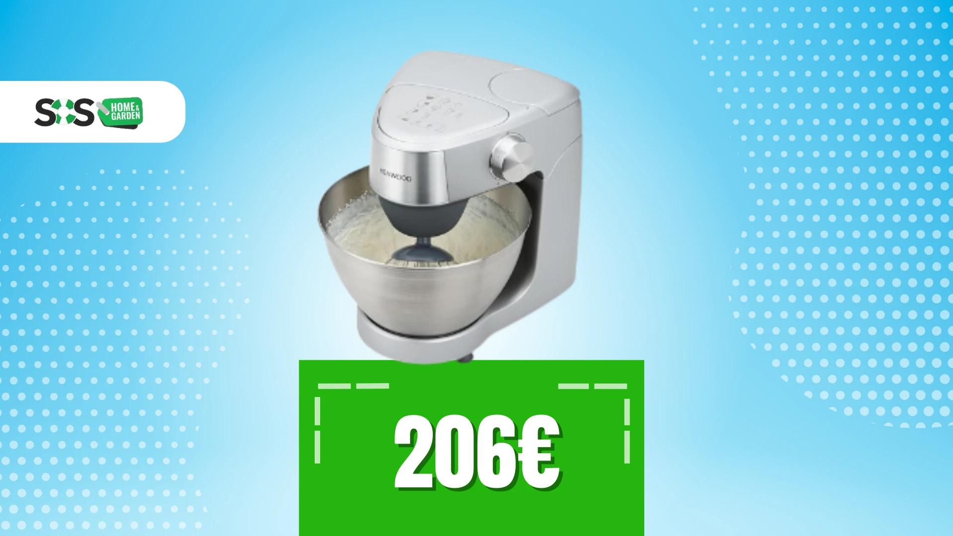 Immagine di Robot da cucina Kenwood a 206€: 10 accessori e 1000 ricette!