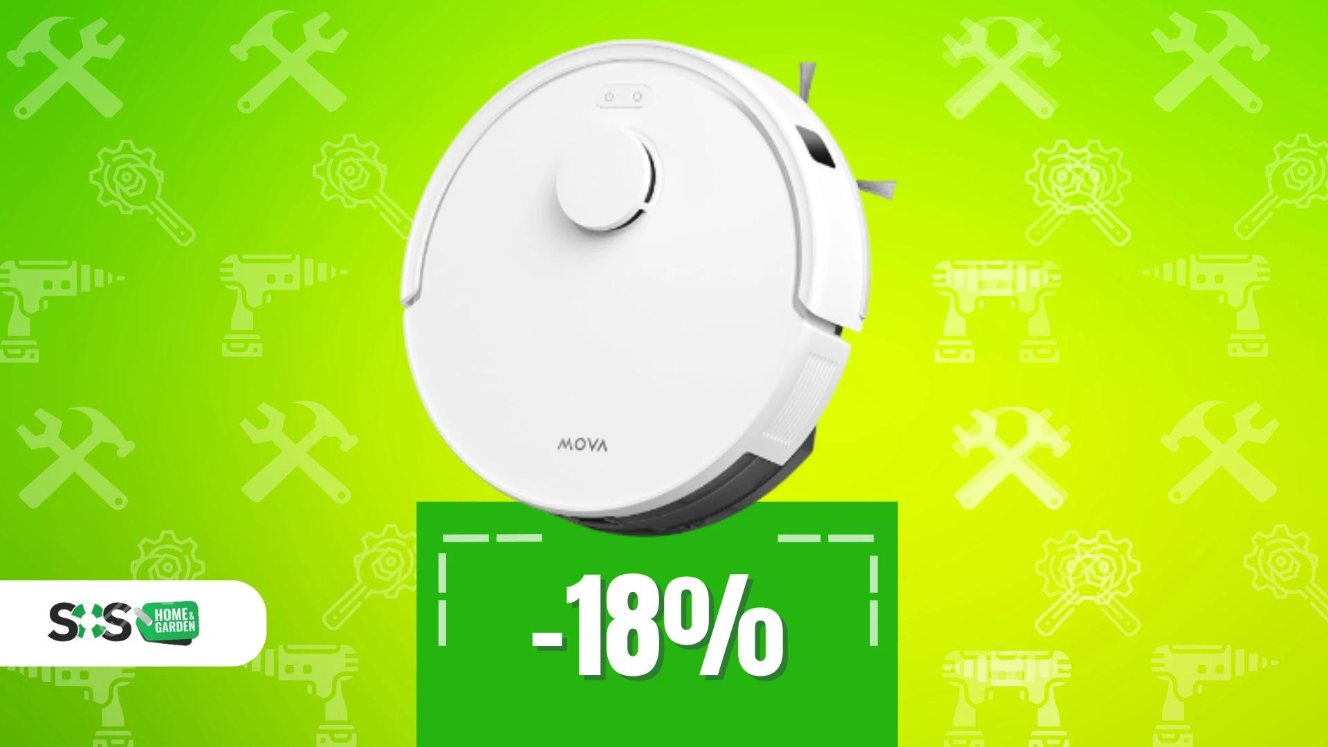 Immagine di Il robot 2-in-1 che rivoluziona le pulizie: MOVA E20 a 100€!