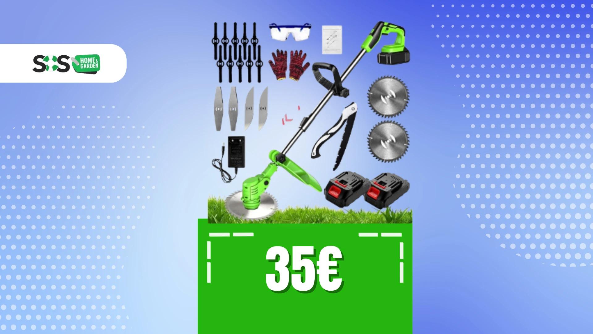 Immagine di Il decespugliatore è un aiuto affidabile per il giardino!