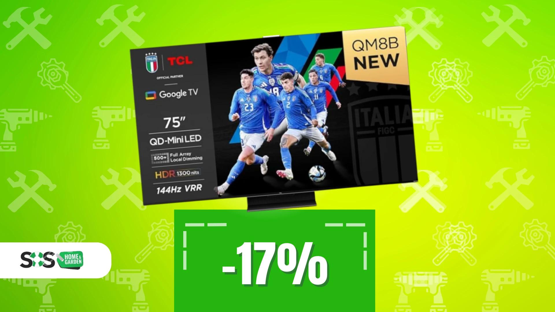 Immagine di Smart TV TCL QD-Mini LED: 75 pollici di puro spettacolo!