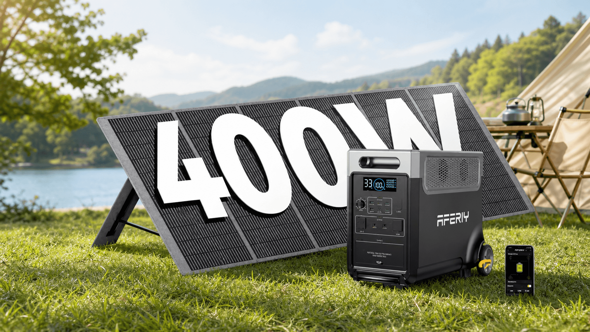 Immagine di Centrale elettrica portatile AFERIY: 691€ in meno sul prezzo