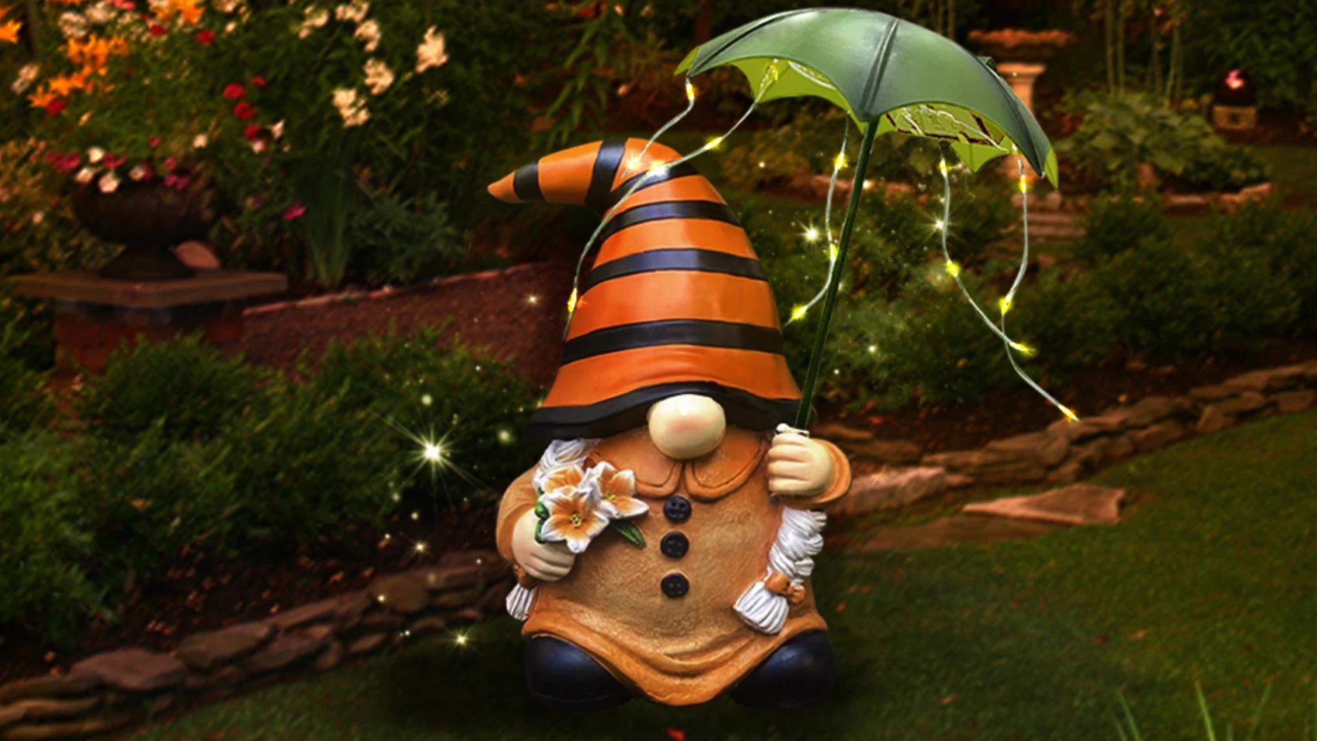 Immagine di 10 simpatici gnomi da giardino per il tuo spazio verde!