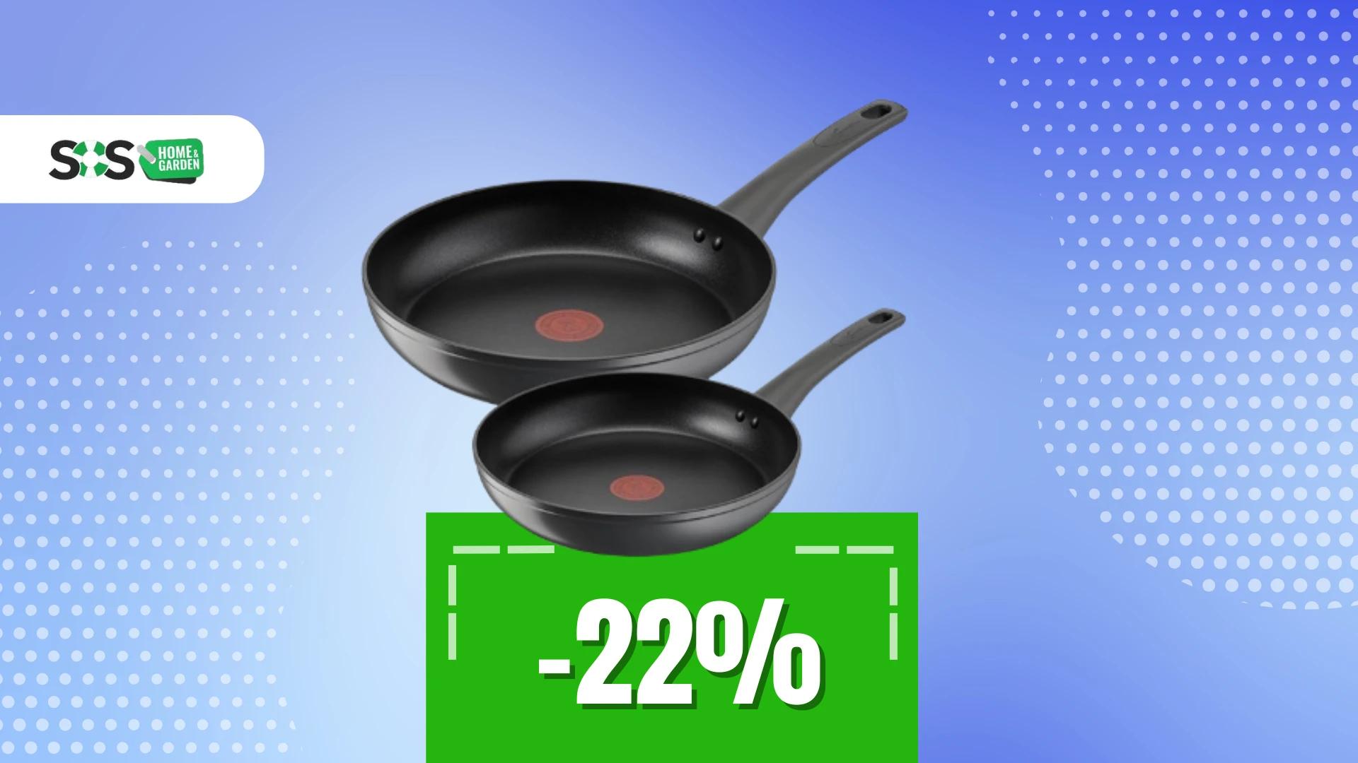Immagine di Cucina da chef con il set di 2 padelle Lagostina a solo 35€!
