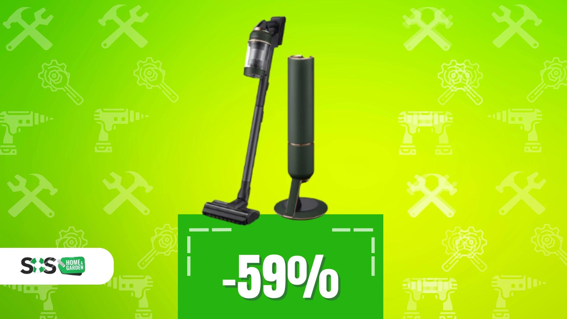 Immagine di Pulito professionale con questo aspirapolvere Samsung a 500€