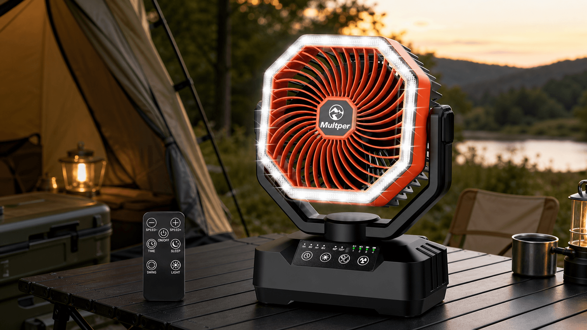Immagine di Il ventilatore da campeggio Multper scende del 30%: ora conviene