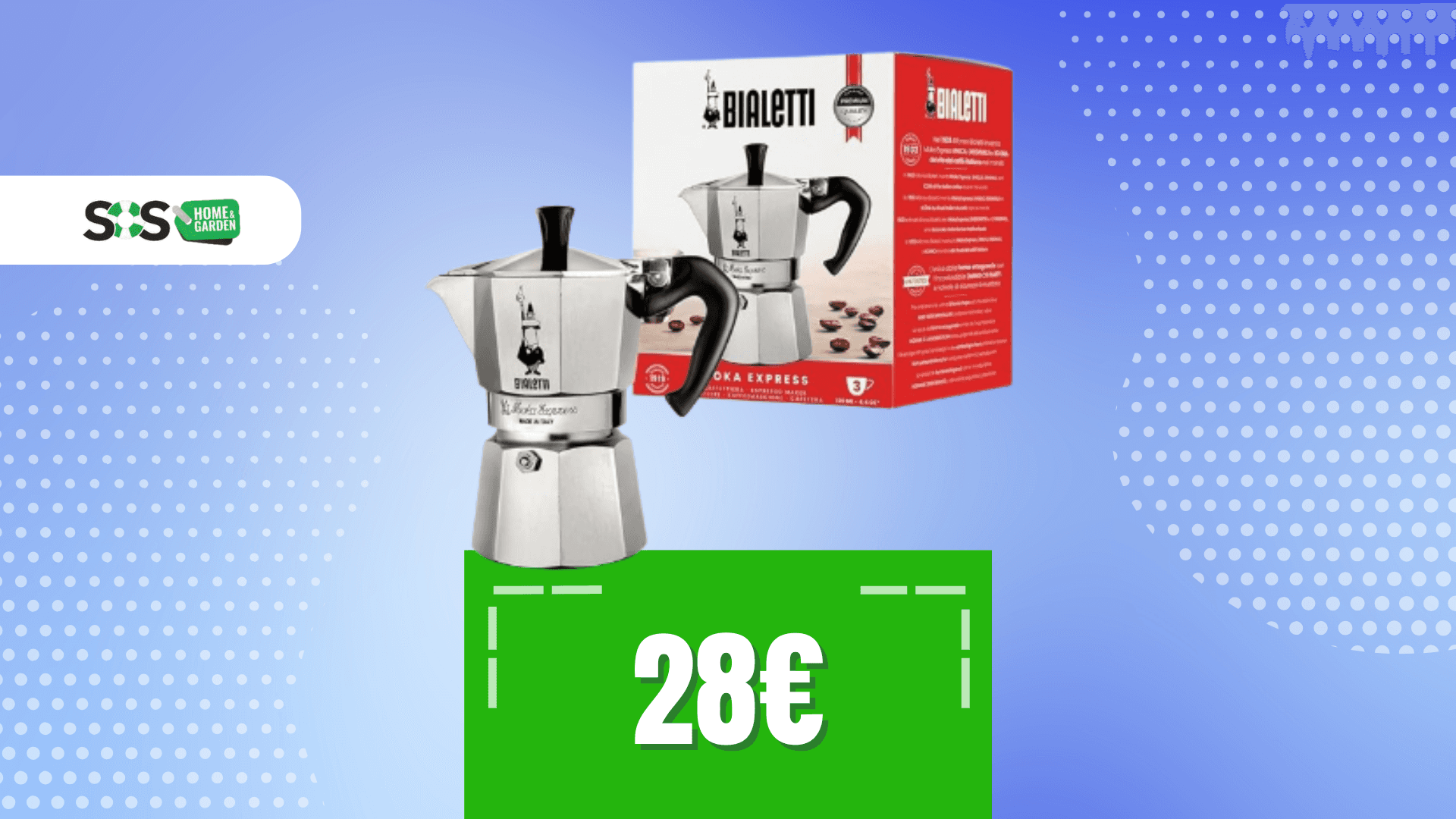 Immagine di Moka Bialetti a soli 28€: l'affare per gli amanti del caffè!