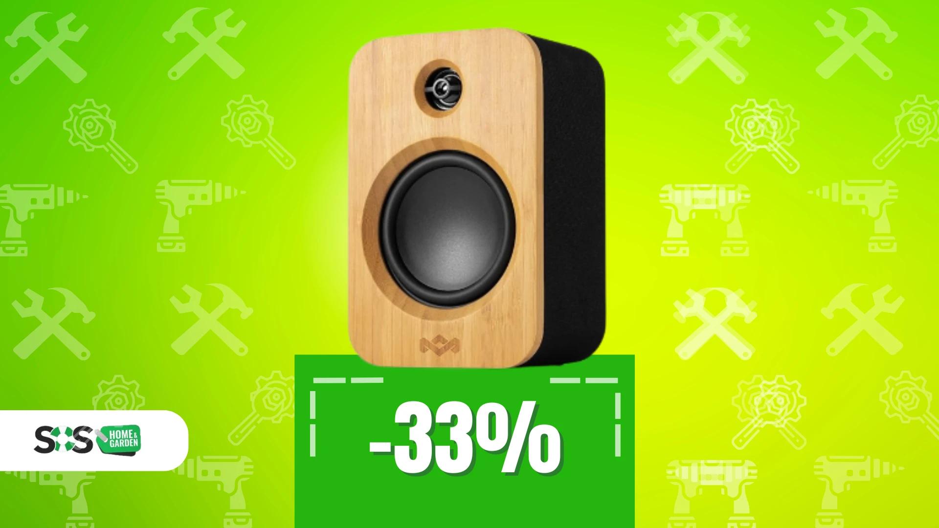 Immagine di Ecologia e suono al top con questo speaker in bambù!