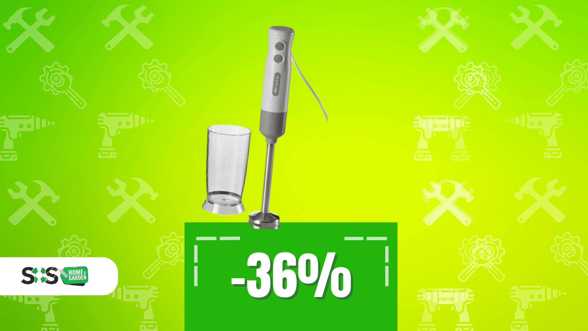 Immagine di Smoothie e salse in un lampo con il frullatore Ariete a 19€