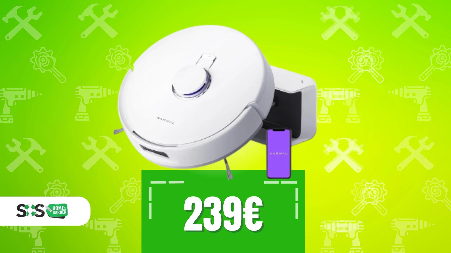 Immagine di Narwal Freo X Plus a 239€: pulito stellare e zero grovigli!