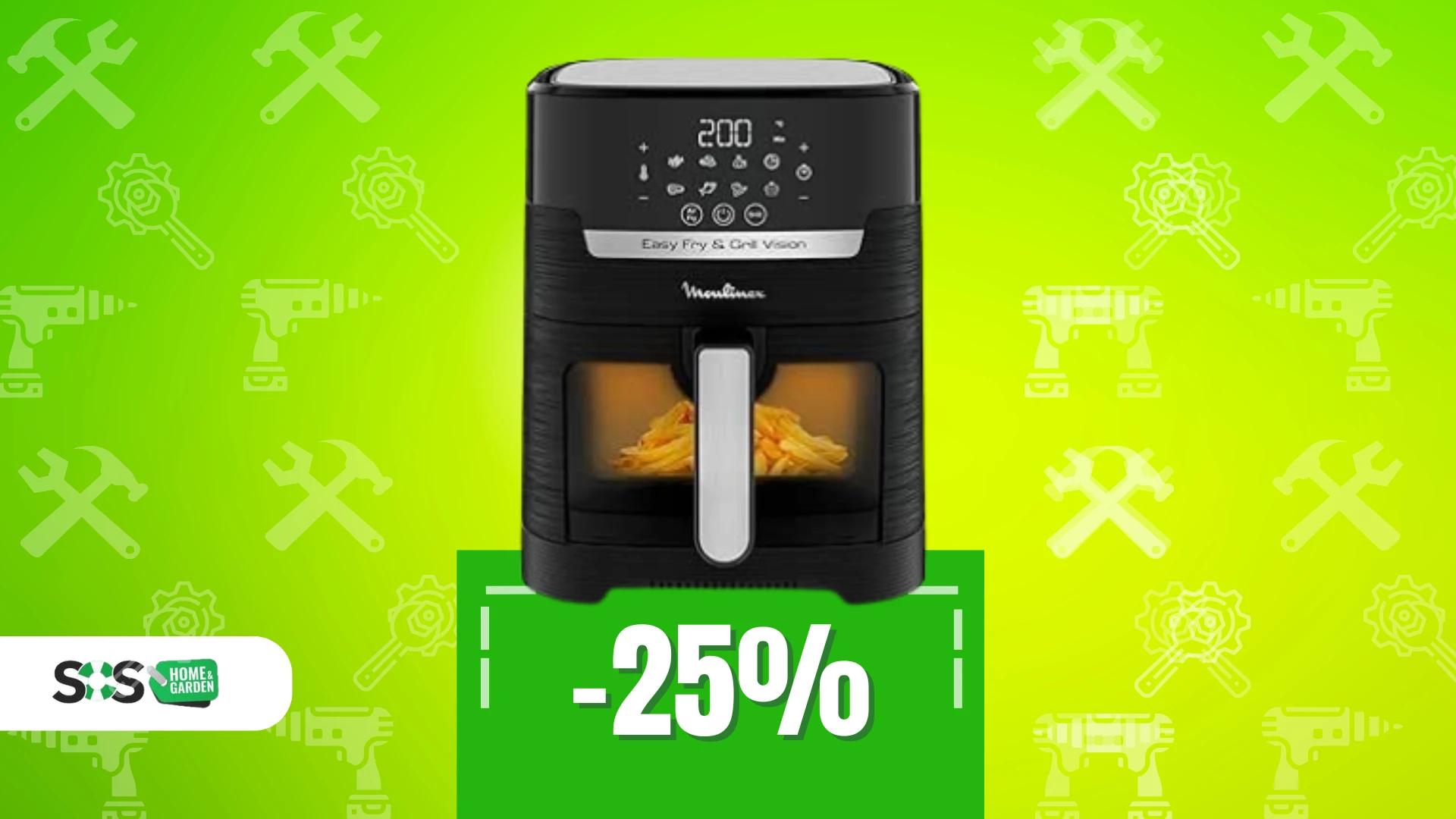 Immagine di La friggitrice Moulinex frigge e si dà anche alla griglia!