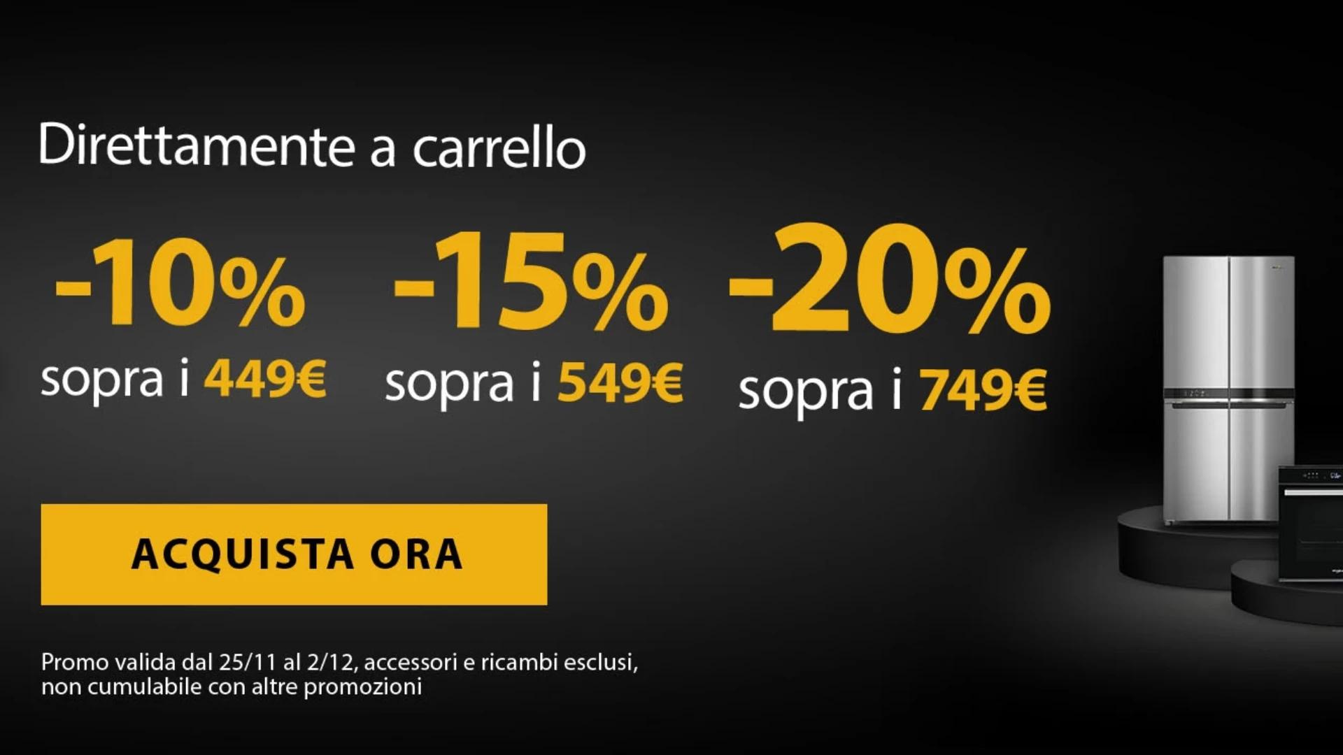 Immagine di Black Friday di Whirlpool: SCONTI e SPEDIZIONE GRATUITA!