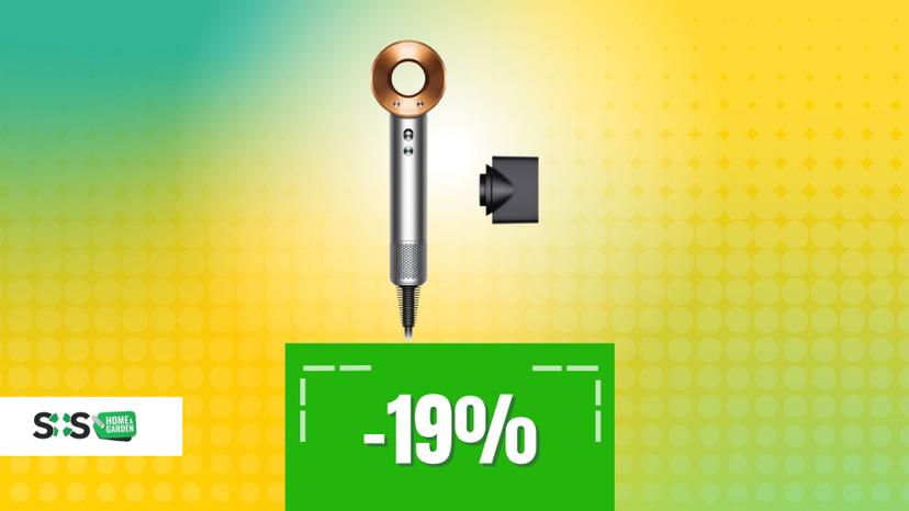 Immagine di Dyson Supersonic sotto i 300€ oggi: i tuoi capelli meritano il meglio