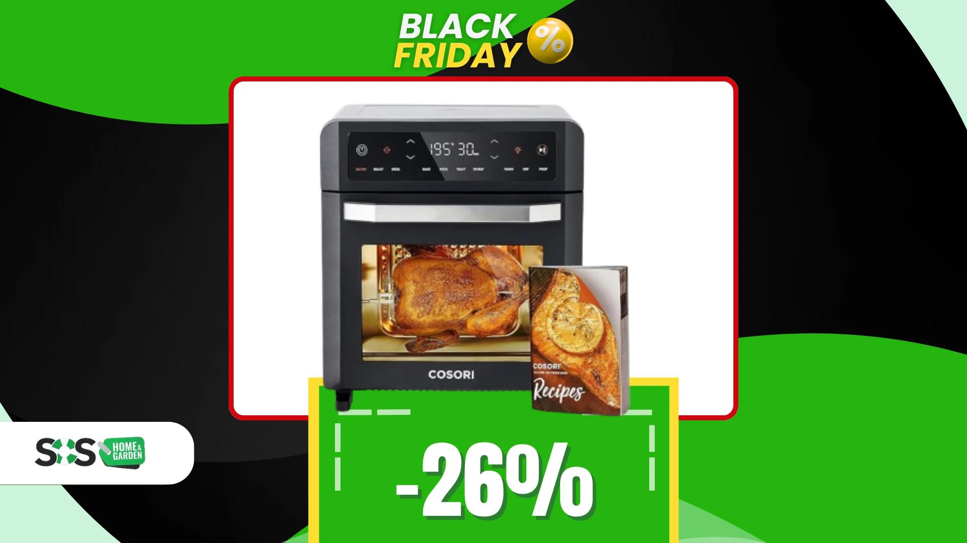 Immagine di Friggitrice ad aria a 133€: vi mancheranno solo i camerieri!