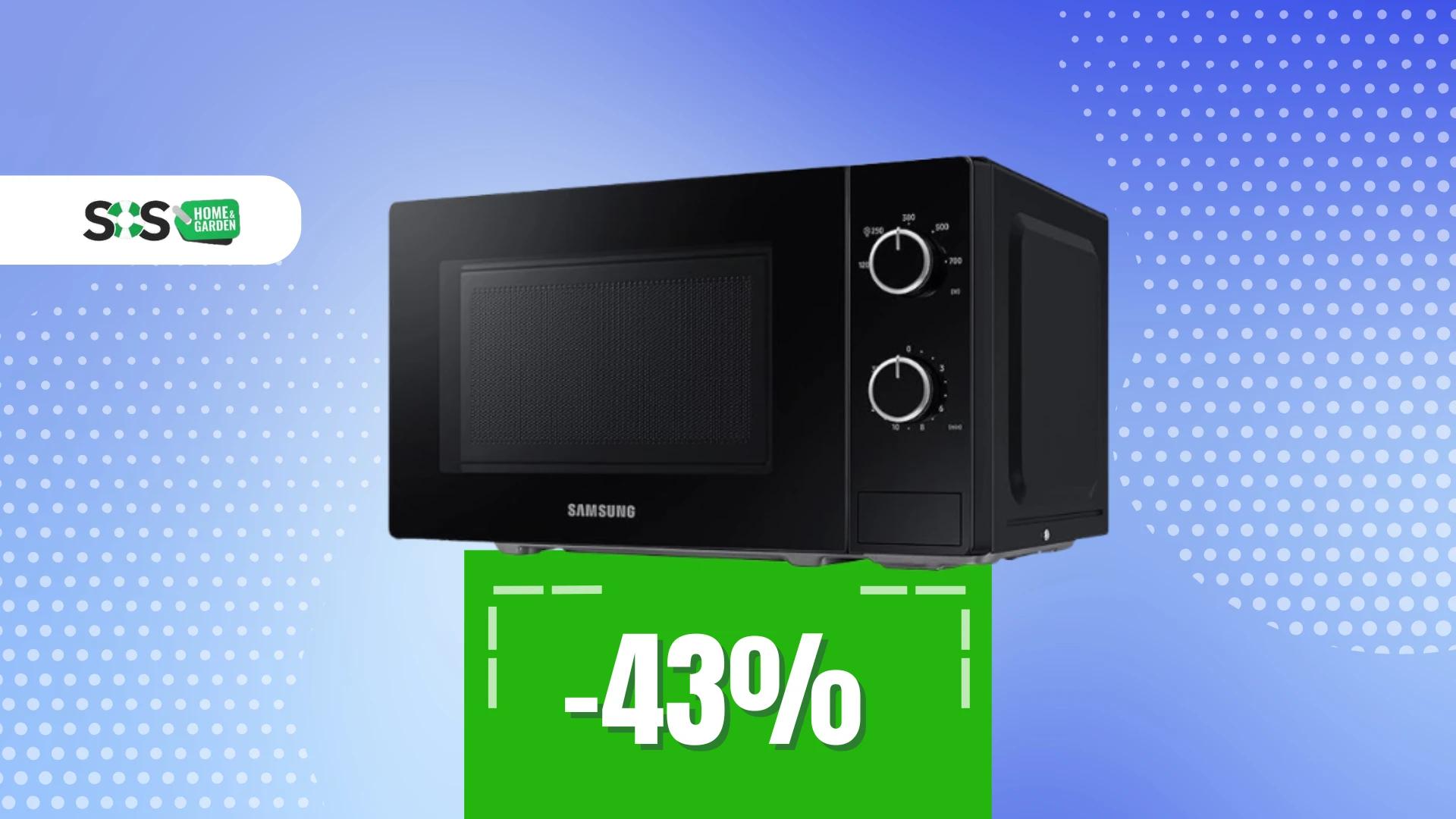 Immagine di Microonde Samsung a soli 79€ per cotture facili e veloci!