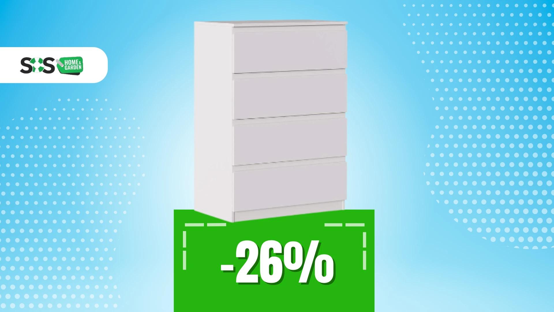 Immagine di Cassettiera a soli 143€: bella, moderna e funzionale!